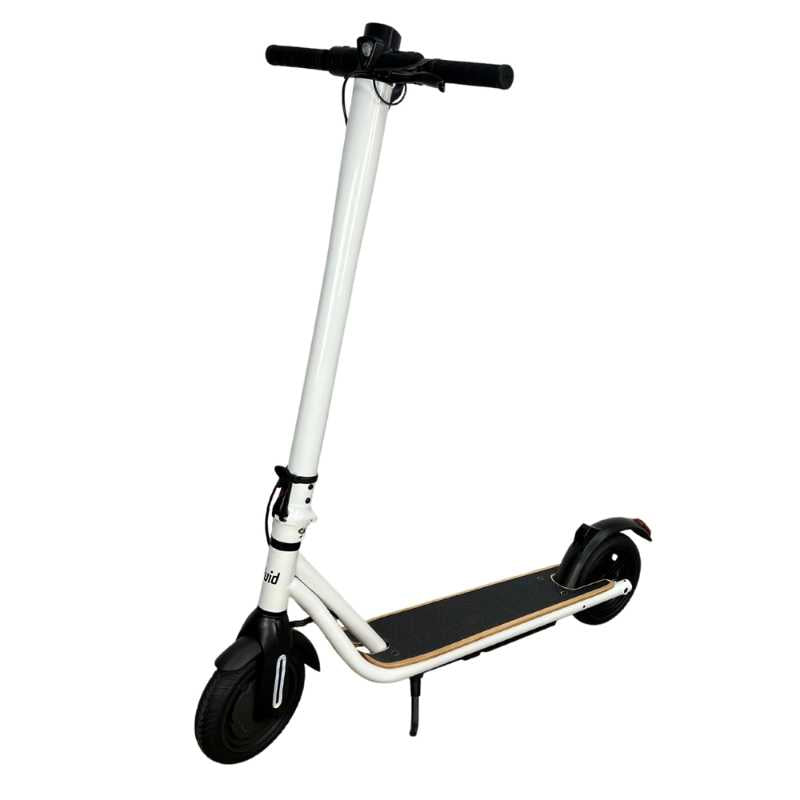 CityRider - Best Lightweight Foldable 20 MPH Electric Scooter. Adult City Commuting Scooter. 28lbs. 15 Miles Range. Airless tires. Front & Rear Lights