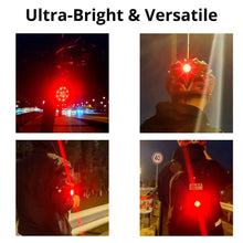 Load image into Gallery viewer, Ultra-Bright Headlight + Rear Safety Light