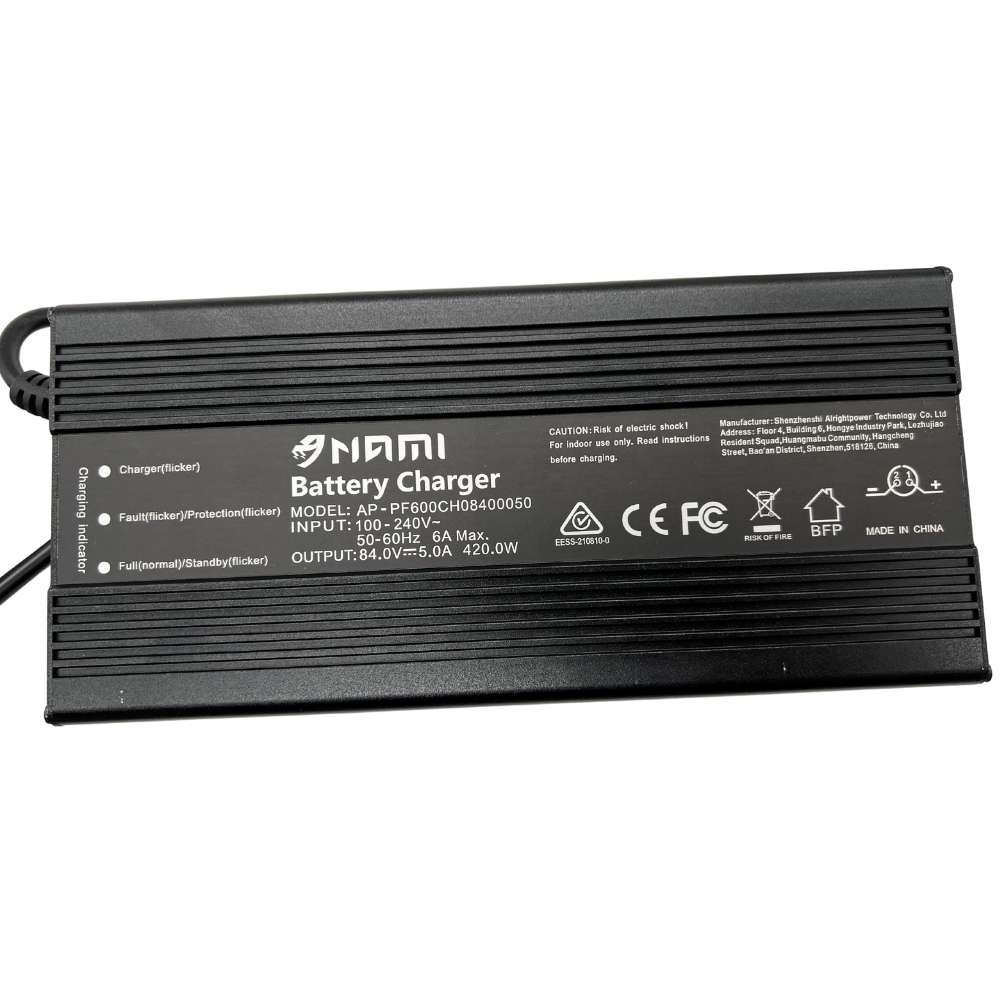 72V 5A Fast Charger for Burn-E 2 (2 Pin)