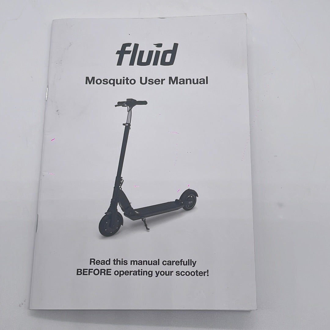 gå i stå . væske Mosquito Printed Manual – fluidfreeride.com
