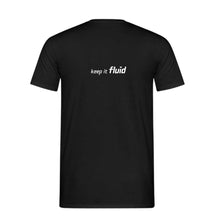 Load image into Gallery viewer, fluid Style Tee - Black
