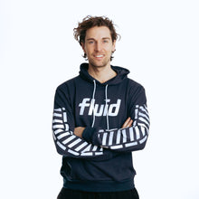 Load image into Gallery viewer, fluid Rider Hoodie - Blue
