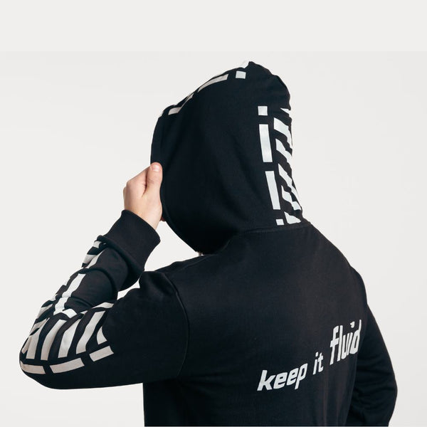 fluid Rider Hoodie - Black