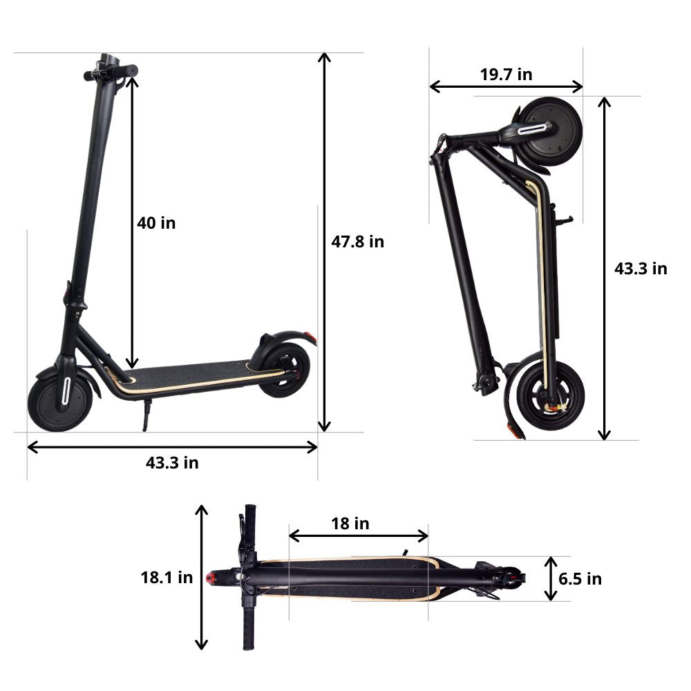 🛴 - Portable Lightweight Scooter Commutes –