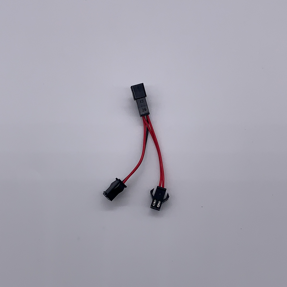 Y cable for cutting power when braking