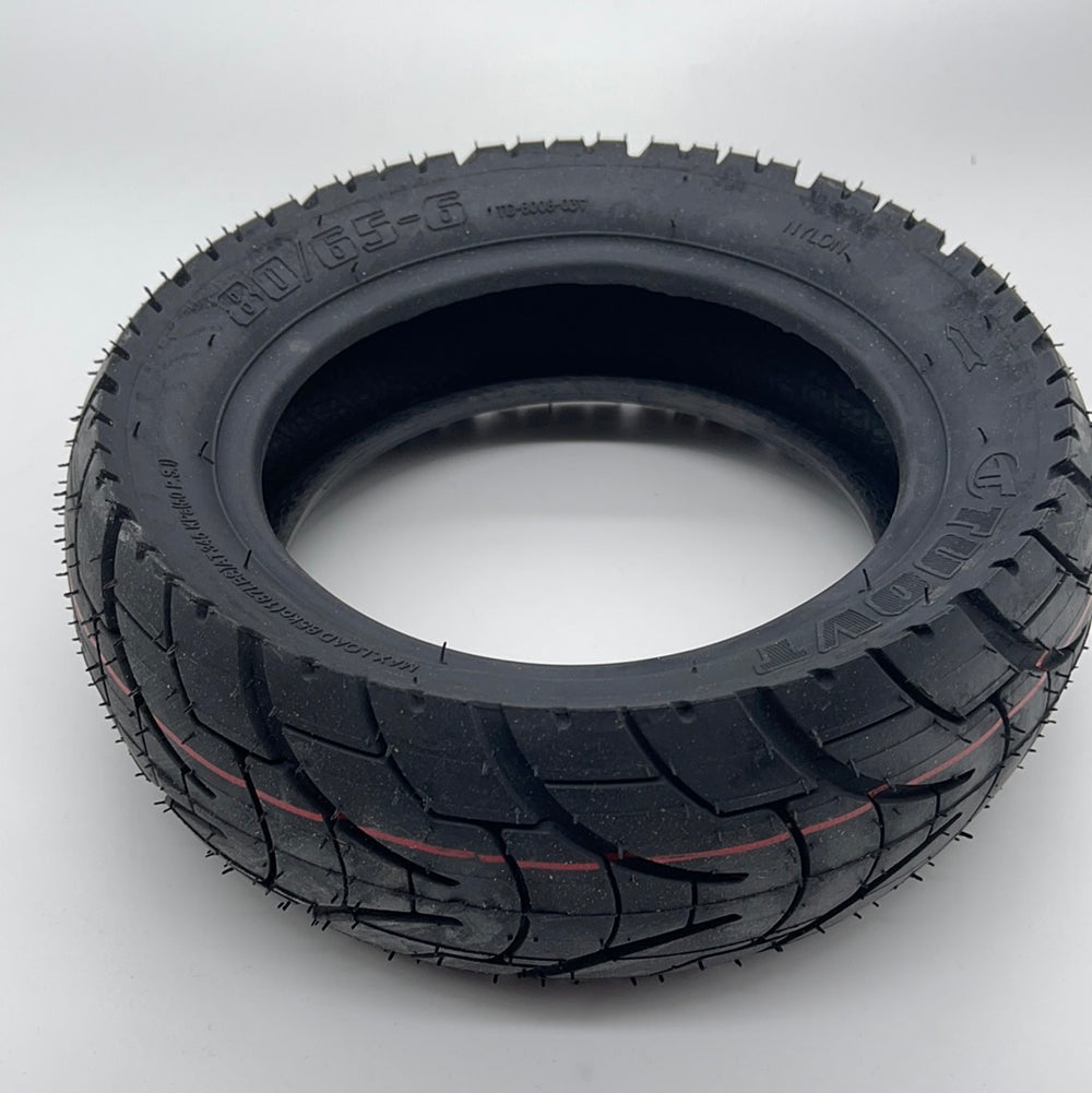 Kaabo Mantis 80/65-6 (10x3) tire set with 10x2.5 90° tube