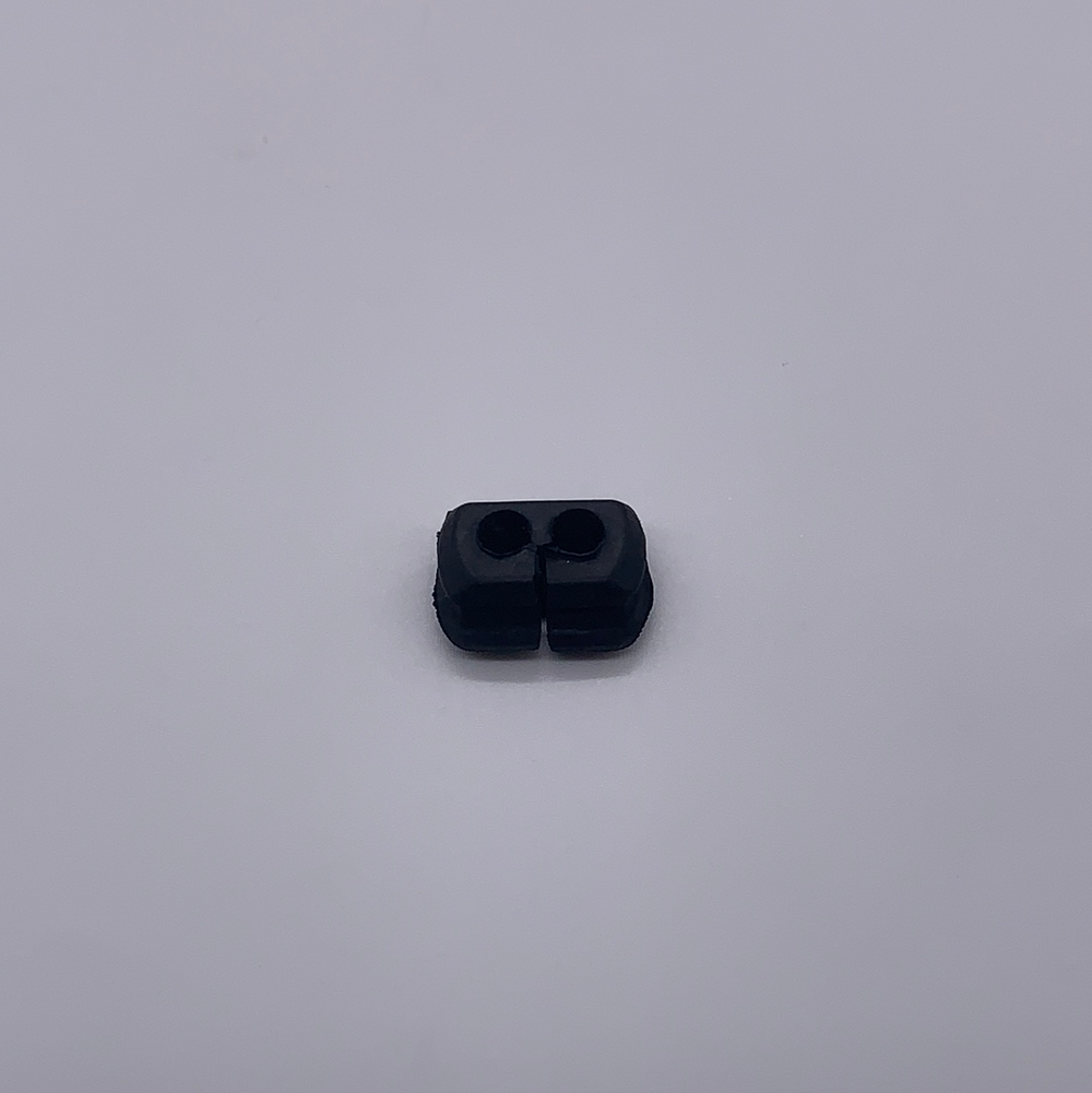 WW rectangular cable rubber plug neck (2 holes)